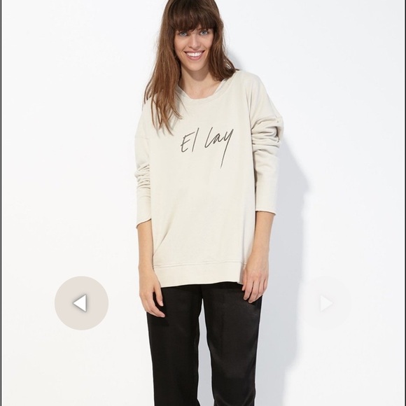 Raquel Allegra 'El Lay' Crewneck Sweatshirt - Picture 6 of 12